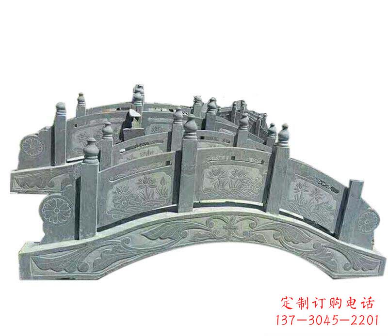 德州园林仿古石栏板景观石雕_2