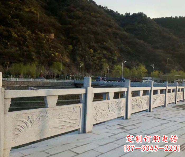 德州园林景观大理石浮雕栏板