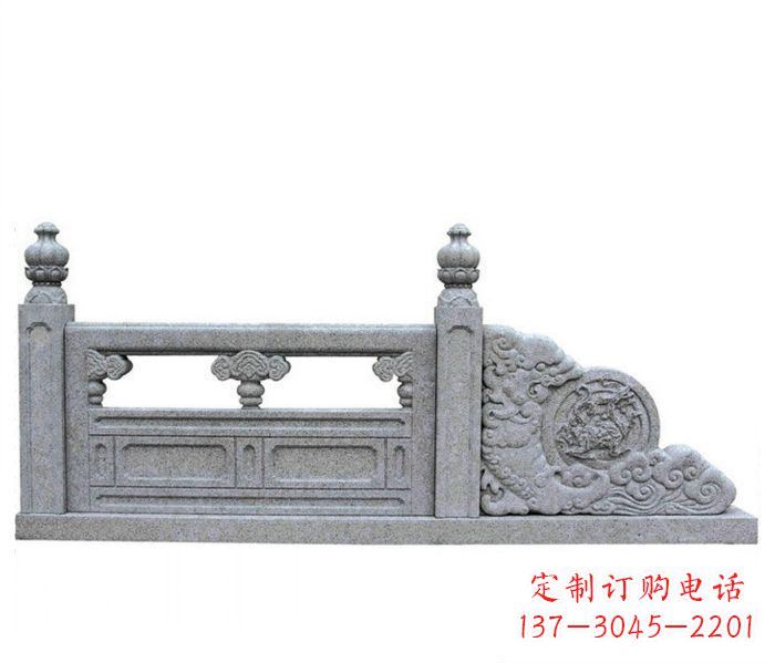 德州园林景观大理石栏板雕塑 (2)