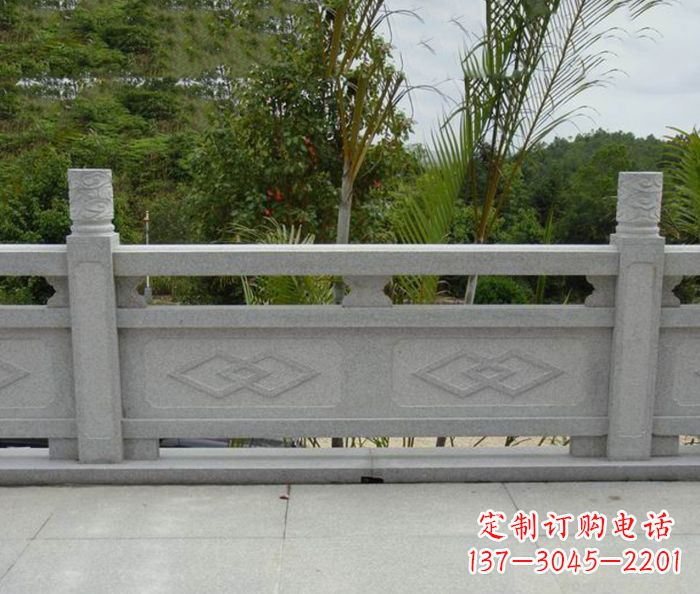 德州园林景观大理石栏板雕塑 (3)
