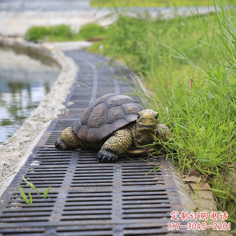 德州园林水景动物仿真乌龟雕塑