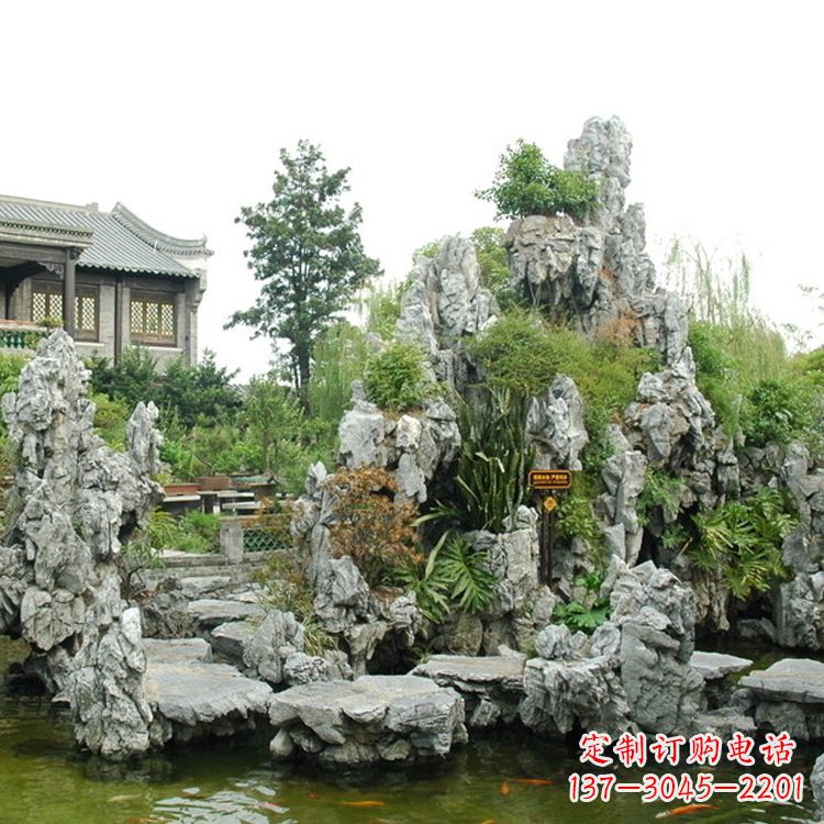 德州园林庭院奇石假山