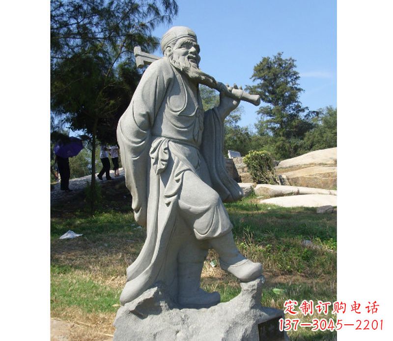 德州张果老八仙雕塑