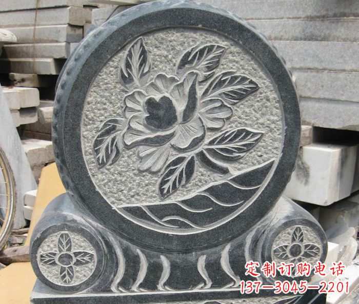 德州招财抱鼓石仿古石门墩
