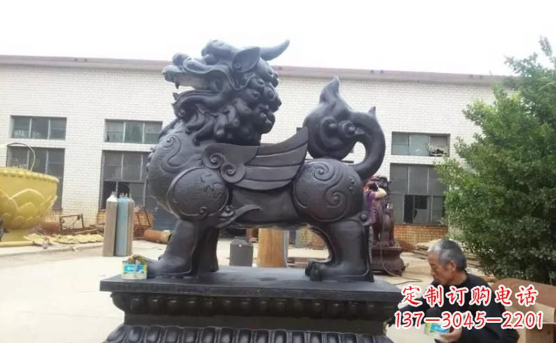 德州招财神兽貔貅铜雕