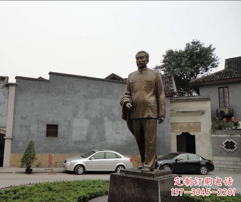 德州周恩来铜雕
