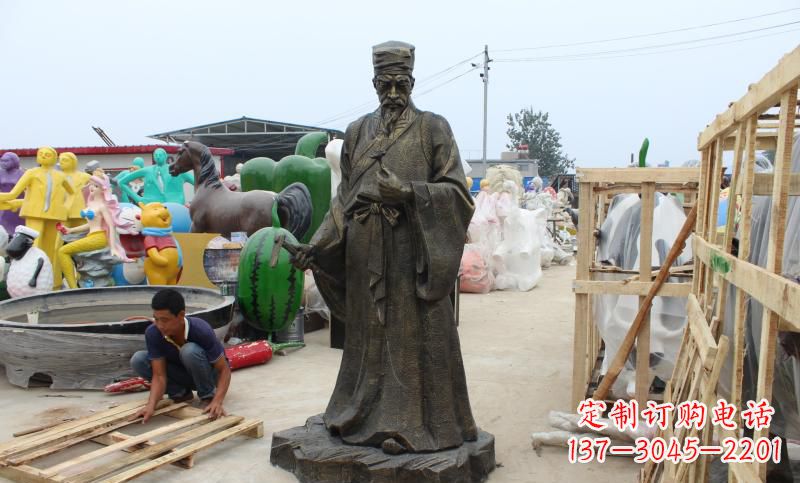 德州铸铜李时珍雕塑